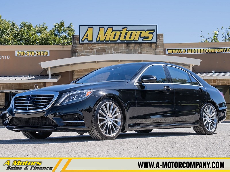 Used 2015  Mercedes-Benz S-Class 4d Sedan S550 at A Motors Sales & Finance near San Antonio&comma; TX