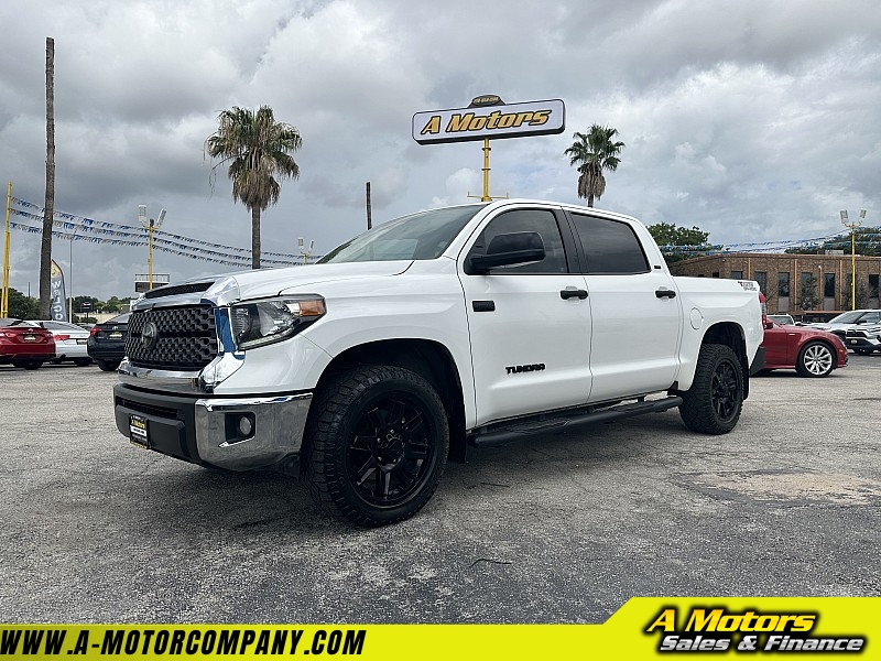 Used 2021  Toyota Tundra 2WD SR5 CrewMax 5.5ft Bed 5.7L at A Motors Sales & Finance near San Antonio, TX