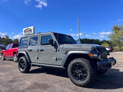 Used 2021  Jeep Wrangler Unlimited Willys Sport 4x4 at Leadbelt Auto Sales near Farmington, MO