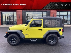 Used 2023  Jeep Wrangler Sport 2 Door 4x4 at Leadbelt Auto Sales near Leadington&comma; MO