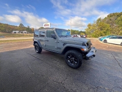 Used 2021  Jeep Wrangler Unlimited Willys Sport 4x4 at Leadbelt Auto Sales near Farmington, MO