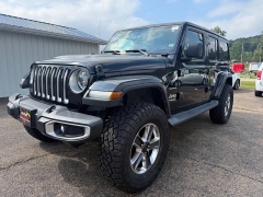 Used 2020 Jeep Wrangler Unlimited Sahara 4x4 at Leadbelt Auto Sales near Farmington, MO