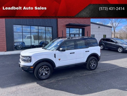 Used 2023 Ford Bronco Sport Badlands 4x4 at Leadbelt Auto Sales near Leadington, MO