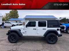 Used 2021  Jeep Wrangler Unlimited Sport Altitude 4x4 at Leadbelt Auto Sales near Farmington, MO