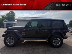 Used 2020 Jeep Wrangler Unlimited Sahara 4x4 at Leadbelt Auto Sales near Farmington, MO