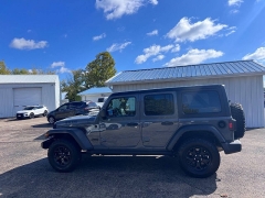 Used 2021  Jeep Wrangler Unlimited Willys Sport 4x4 at Leadbelt Auto Sales near Farmington, MO