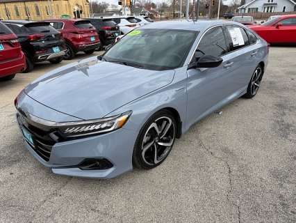 Used 2022 Honda Accord Hybrid Sport Sedan at Capitol Car Credit near Rantoul, IL