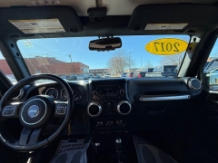 Used 2017  Jeep Wrangler Unlimited 4d Convertible Sahara at Capitol Car Credit near Rantoul&comma; IL