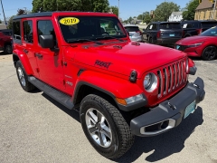 Used 2019 Jeep Wrangler Unlimited 4d SUV 4WD Sahara at Capitol Car Credit near Rantoul, IL