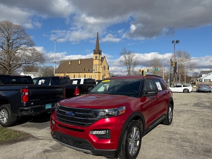 Used 2020 Ford Explorer 4d SUV 4WD XLT 2.3L EcoBoost at Capitol Car Credit near Rantoul, IL