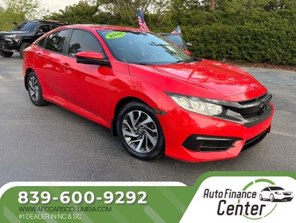 Used 2016 Honda Civic Sedan 4d EX at Auto Finance Center of Columbia near West Columbia, SC