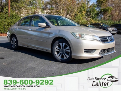 Used 2014 Honda Accord Sedan 4d LX CVT at Auto Finance Center of Columbia near West Columbia, SC