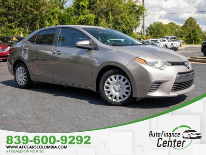 Used 2016 Toyota Corolla 4dr Sdn (Natl) at Auto Finance Center of Columbia near West Columbia, SC