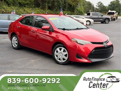 Used 2018 Toyota Corolla (Natl) at Auto Finance Center near West Columbia, SC