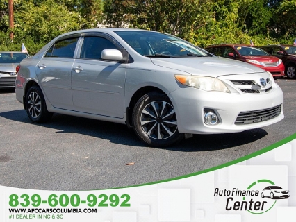 Used 2013 Toyota Corolla 4dr Sdn (Natl) at Auto Finance Center of Columbia near West Columbia, SC
