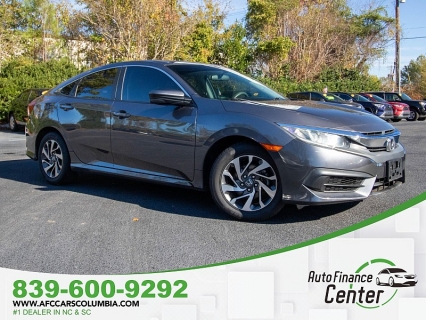 Used 2018 Honda Civic Sedan 4d EX at Auto Finance Center of Columbia near West Columbia, SC