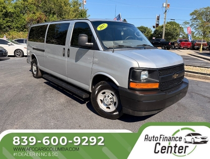 Used 2017 Chevrolet Express Wagon 3500 Ext Wagon LS at Auto Finance Center near West Columbia, SC