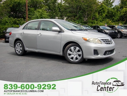 Used 2013 Toyota Corolla 4dr Sdn (Natl) at Auto Finance Center of Columbia near West Columbia, SC