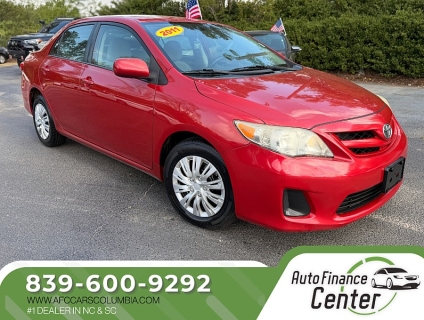 Used 2011 Toyota Corolla 4dr Sdn (Natl) at Auto Finance Center of Columbia near West Columbia, SC