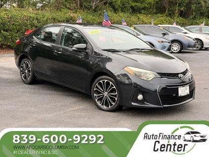 Used 2015 Toyota Corolla 4dr Sdn (Natl) at Auto Finance Center of Columbia near West Columbia, SC