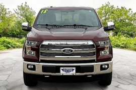 Used 2015  Ford F-150 4WD Supercrew Lariat 5 1/2 at Carrikers Auto Outlet near Oskaloosa, IA