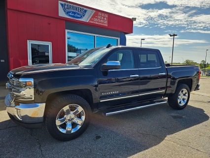 Used 2017 Chevrolet Silverado 1500 4WD Crew Cab LTZ at Carrikers Auto Outlet near Oskaloosa, IA