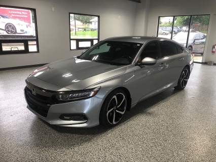 Used 2018 Honda Accord Sedan 4d Sport 1.5L CVT at Carrikers Auto Outlet near Oskaloosa, IA