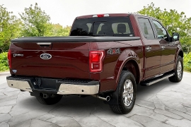 Used 2015  Ford F-150 4WD Supercrew Lariat 5 1/2 at Carrikers Auto Outlet near Oskaloosa, IA