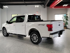 Used 2018  Ford F-150 4WD SuperCrew Lariat 5 1&sol;2 at Carrikers Auto Outlet near Oskaloosa&comma; IA
