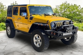 Used 2015  Jeep Wrangler Unlimited 4d Convertible Sahara at Carrikers Auto Outlet near Oskaloosa&comma; IA