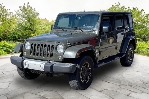 Used 2015 Jeep Wrangler Unlimited 4d Convertible Sahara at Carrikers Auto Outlet near Oskaloosa, IA