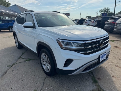 Used 2021 Volkswagen Atlas 2.0T S 4MOTION at Carrikers Auto Outlet near Oskaloosa, IA