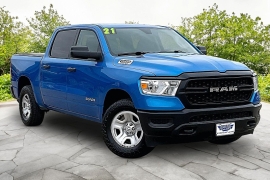 Used 2021  Ram 1500 4WD Tradesman Crew Cab 5'7" Box at Carrikers Auto Outlet near Oskaloosa&comma; IA