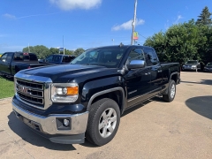 Used 2015 GMC Sierra 1500 4WD Double Cab SLT at Carrikers Auto Outlet near Oskaloosa, IA