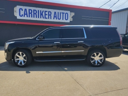 Used 2017 Cadillac Escalade ESV 4d SUV 4WD Luxury at Carrikers Auto Outlet near Oskaloosa, IA