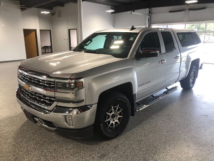 Used 2018 Chevrolet Silverado 1500 4WD Double Cab LTZ at Carrikers Auto Outlet near Oskaloosa, IA