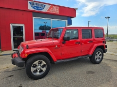 Used 2017  Jeep Wrangler Unlimited 4d Convertible Sahara at Carrikers Auto Outlet near Oskaloosa&comma; IA