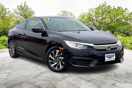 Used 2017  Honda Civic Coupe 2d LX 5spd at Carrikers Auto Outlet near Oskaloosa&comma; IA