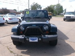 Used 2012 Jeep Wrangler 2d Convertible Sahara at Carrikers Auto Outlet near Oskaloosa, IA