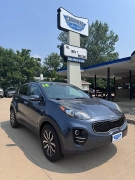 Used 2018 Kia Sportage 4d SUV AWD EX at Carrikers Auto Outlet near Oskaloosa, IA