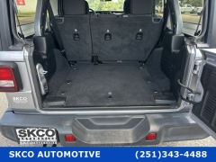 Used 2020 Jeep Wrangler Unlimited 4d SUV 4WD Sahara at SKCO Automotive near Mobile, AL