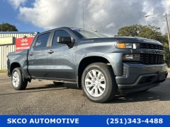 Used 2021  Chevrolet Silverado 1500 2WD Crew Cab 147" Custom at SKCO Automotive near Mobile, AL