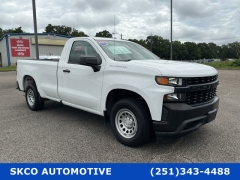 Used 2021  Chevrolet Silverado 1500 2WD Reg Cab 140" Work Truck at SKCO Automotive near Mobile&comma; AL