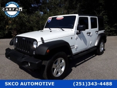 Used 2016 Jeep Wrangler Unlimited 4d Convertible Sport at SKCO Automotive near Mobile, AL