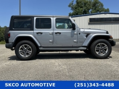 Used 2020 Jeep Wrangler Unlimited 4d SUV 4WD Sahara at SKCO Automotive near Mobile, AL