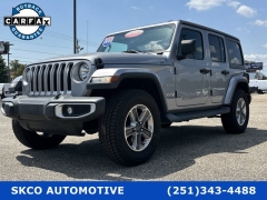Used 2020 Jeep Wrangler Unlimited 4d SUV 4WD Sahara at SKCO Automotive near Mobile, AL