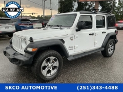 Used 2018  Jeep Wrangler Unlimited 4d SUV 4WD Sport S at SKCO Automotive near Mobile&comma; AL