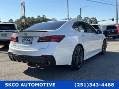 Used 2018  Acura TLX 4d Sedan FWD 3&period;5L A-Spec Red at SKCO Automotive near Mobile&comma; AL