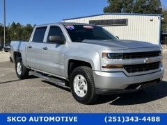 Used 2018  Chevrolet Silverado 1500 4WD Crew Cab Custom at SKCO Automotive near Mobile&comma; AL