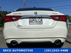Used 2018  Nissan Maxima 4d Sedan Platinum at SKCO Automotive near Mobile, AL